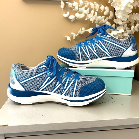 DREW Balance Women’s Orthotics Sneakers Size 8 X-Wide Blue - Picture 3 of 16